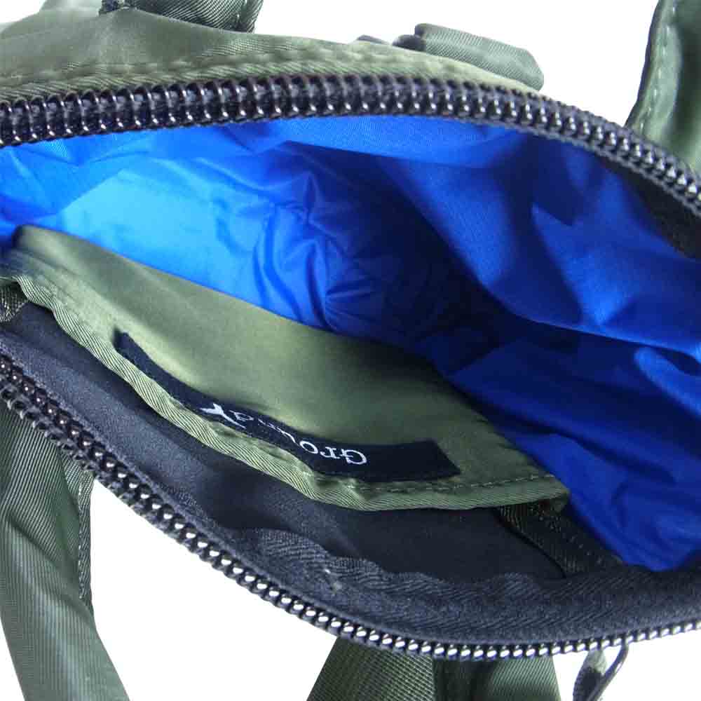 Yohji Yamamoto ヨウジヤマモト 20AW GA108-955-202 Ground Y Small Helmet Bag グラウンドワイ スモール ヘルメットバッグ カーキ系【新古品】【未使用】【中古】