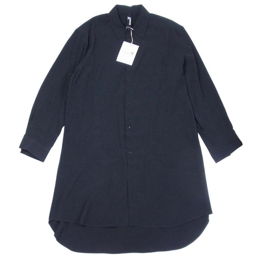 Yohji Yamamoto ヨウジヤマモト GroundY 20SS GN-B10-500-3 T/A vintage decyne New Big Shirt ヴィンテージデシン ニュー ビッグ シャツ ブラック系 3【新古品】【未使用】【中古】
