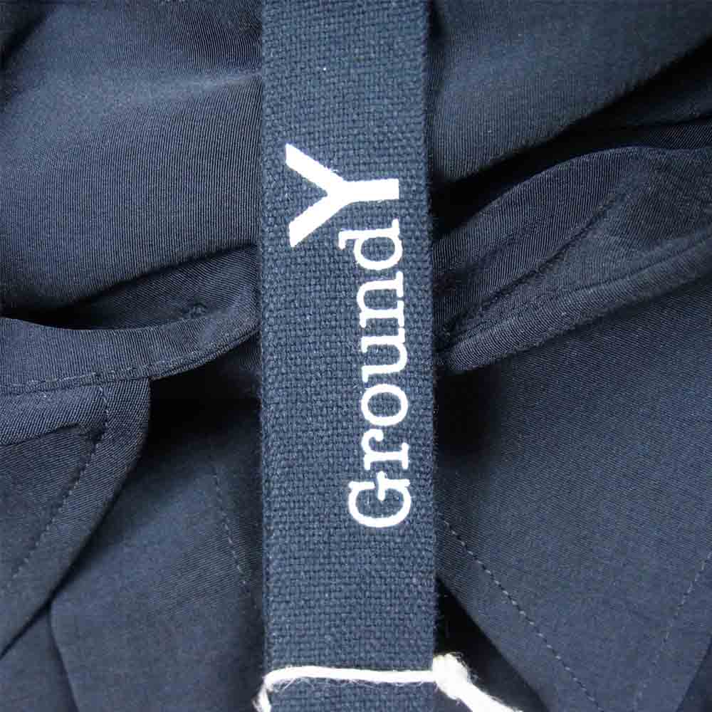 Yohji Yamamoto ヨウジヤマモト GroundY 20SS GN-B10-500-3 T/A vintage decyne New Big Shirt ヴィンテージデシン ニュー ビッグ シャツ ブラック系 3【新古品】【未使用】【中古】