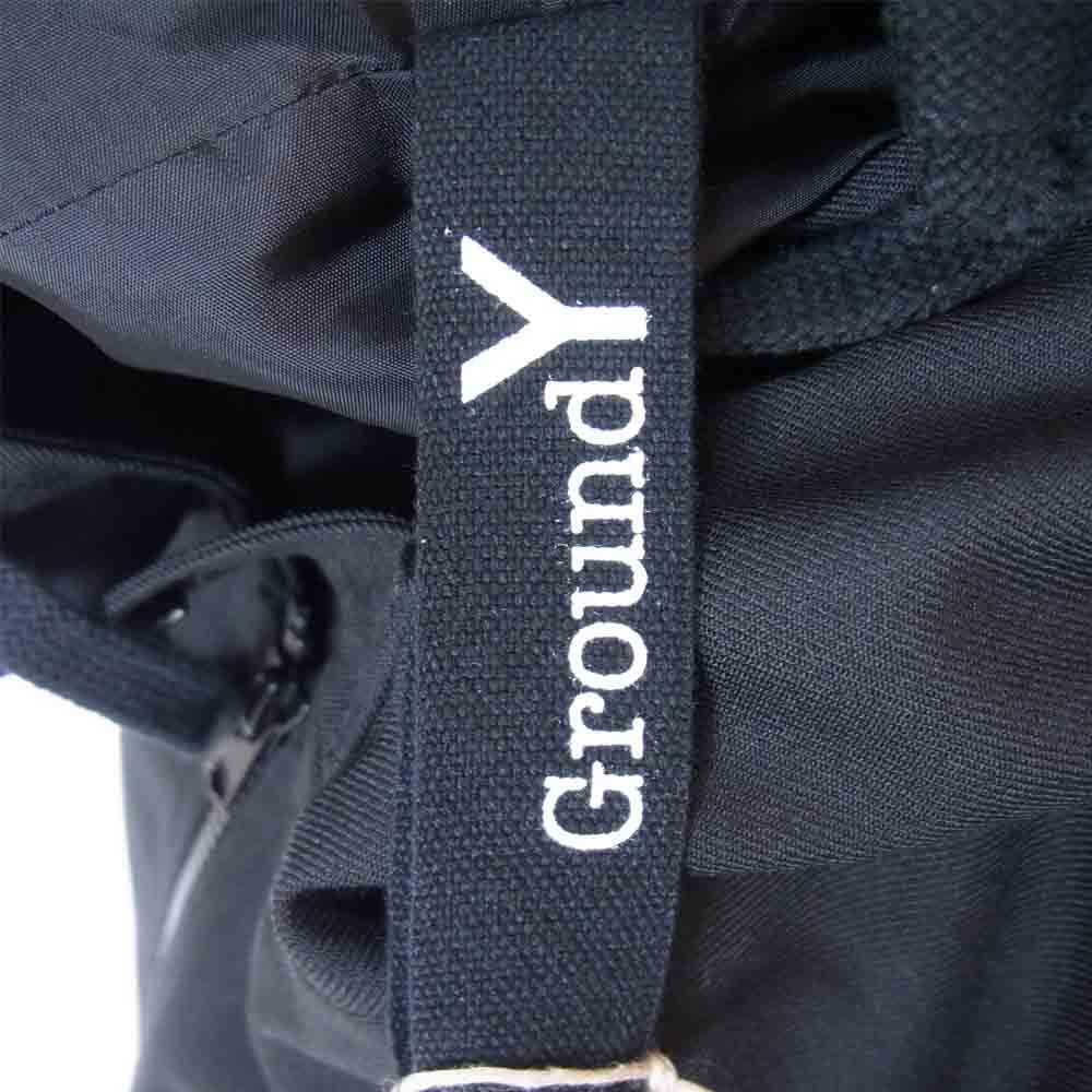 Yohji Yamamoto ヨウジヤマモト GroundY 21AW GM-D03-100 T/W Gabardine Big Hoody Coat  TWギャバジン ビッグ フーディ コート ブラック系 3【新古品】【未使用】【中古】