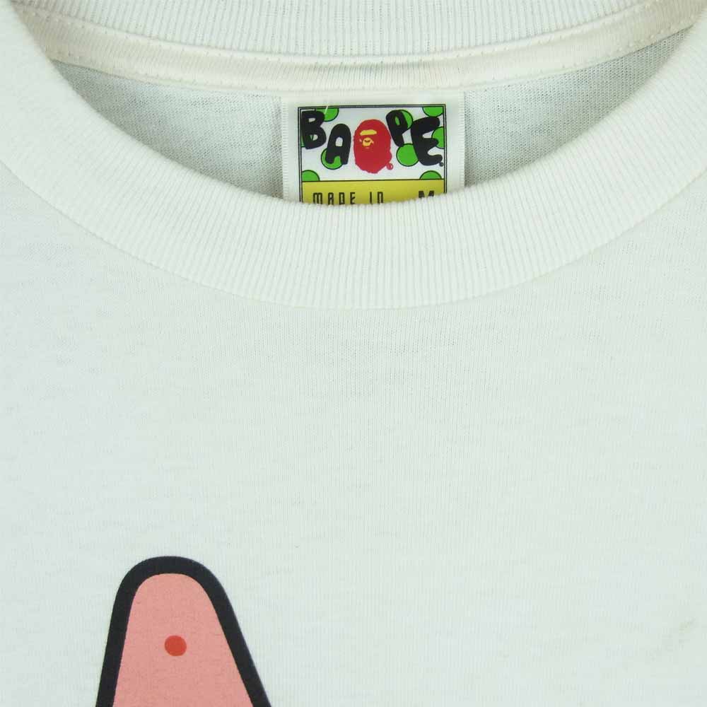 A BATHING APE アベイシングエイプ スポンジボブ パトリック マイロ