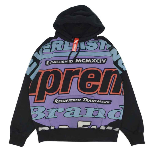 Supreme シュプリーム 21SS Everlasting Hooded Sweatshirt エヴァーラスティング スウェット パーカー ブラック系 S【新古品】【未使用】【中古】