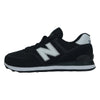 NEW BALANCE ニューバランス ML574 EE2 BLACK ブラック ローカット スニーカー ブラック系 26.5cm【新古品】【未使用】【中古】