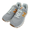 NEW BALANCE ニューバランス ML574 MDG ORANGE オレンジ ローカット スニーカー グレー系 26cm【新古品】【未使用】【中古】