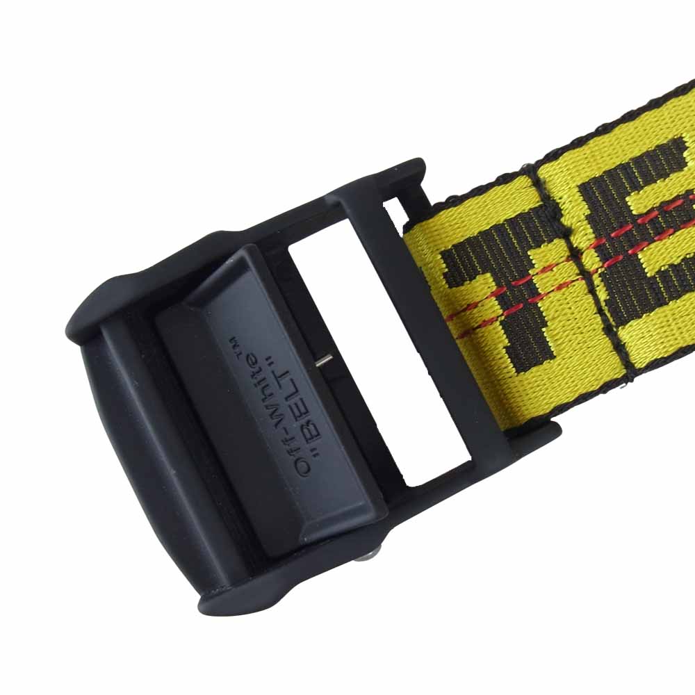 OFF-WHITE オフホワイト INDUSTRIAL BELT インダストリアル イエローベルト イエロー系【中古】