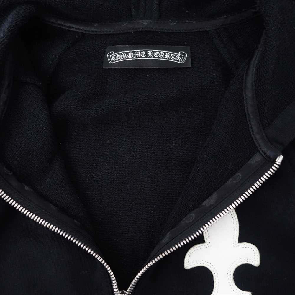 CHROME HEARTS クロムハーツ（原本無） 国内正規品 マルチモチーフ レザーパッチ ダガージップ オールインワン ブラック系 S【中古】