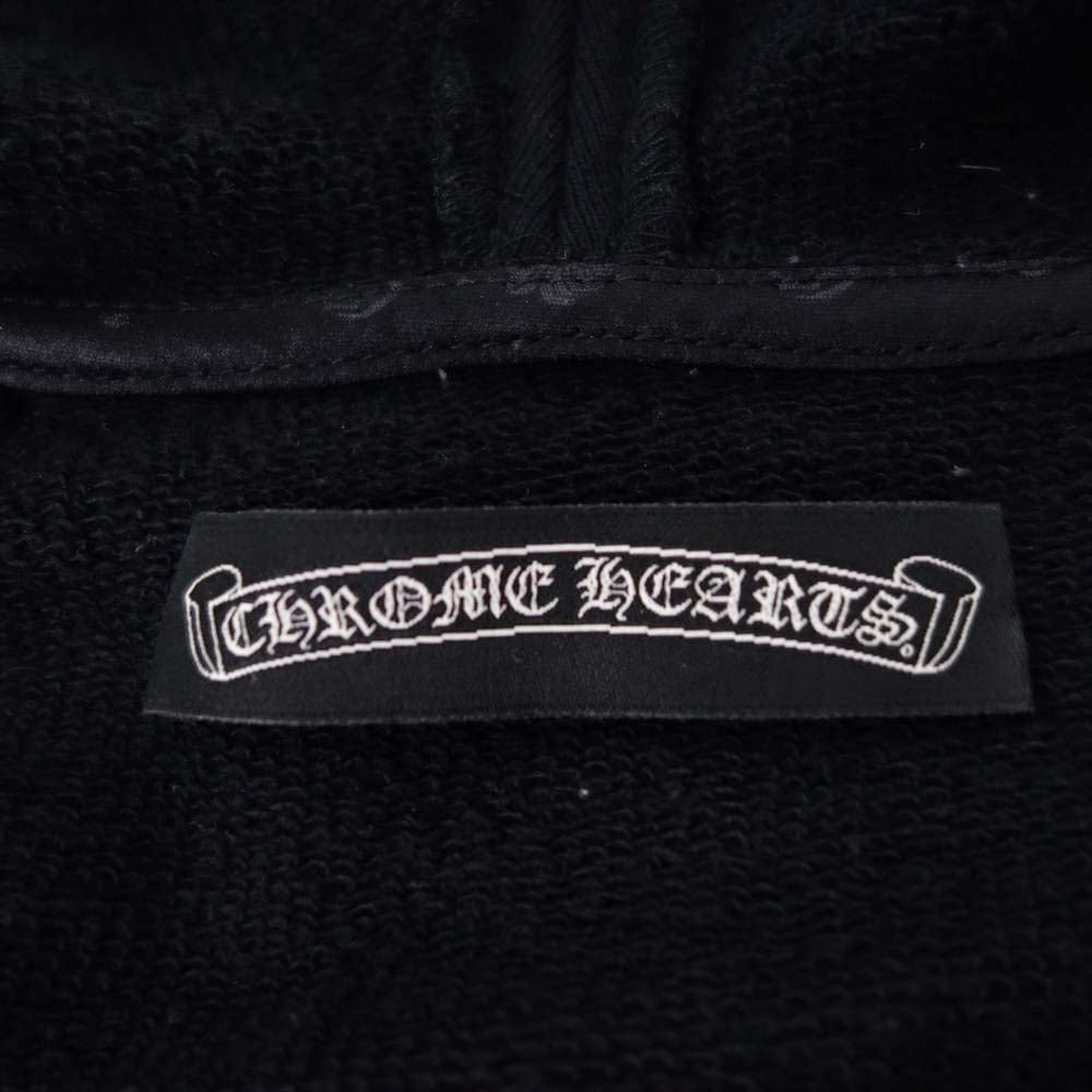 CHROME HEARTS クロムハーツ（原本無） 国内正規品 マルチモチーフ レザーパッチ ダガージップ オールインワン ブラック系 S【中古】
