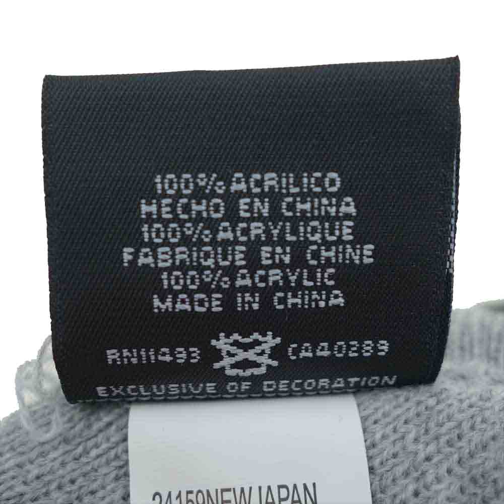 Supreme シュプリーム 20AW NEW ERA CROSS BOX LOGO BEANIE ニューエラ クロス ボックス ロゴ ビーニー グレー系【新古品】【未使用】【中古】