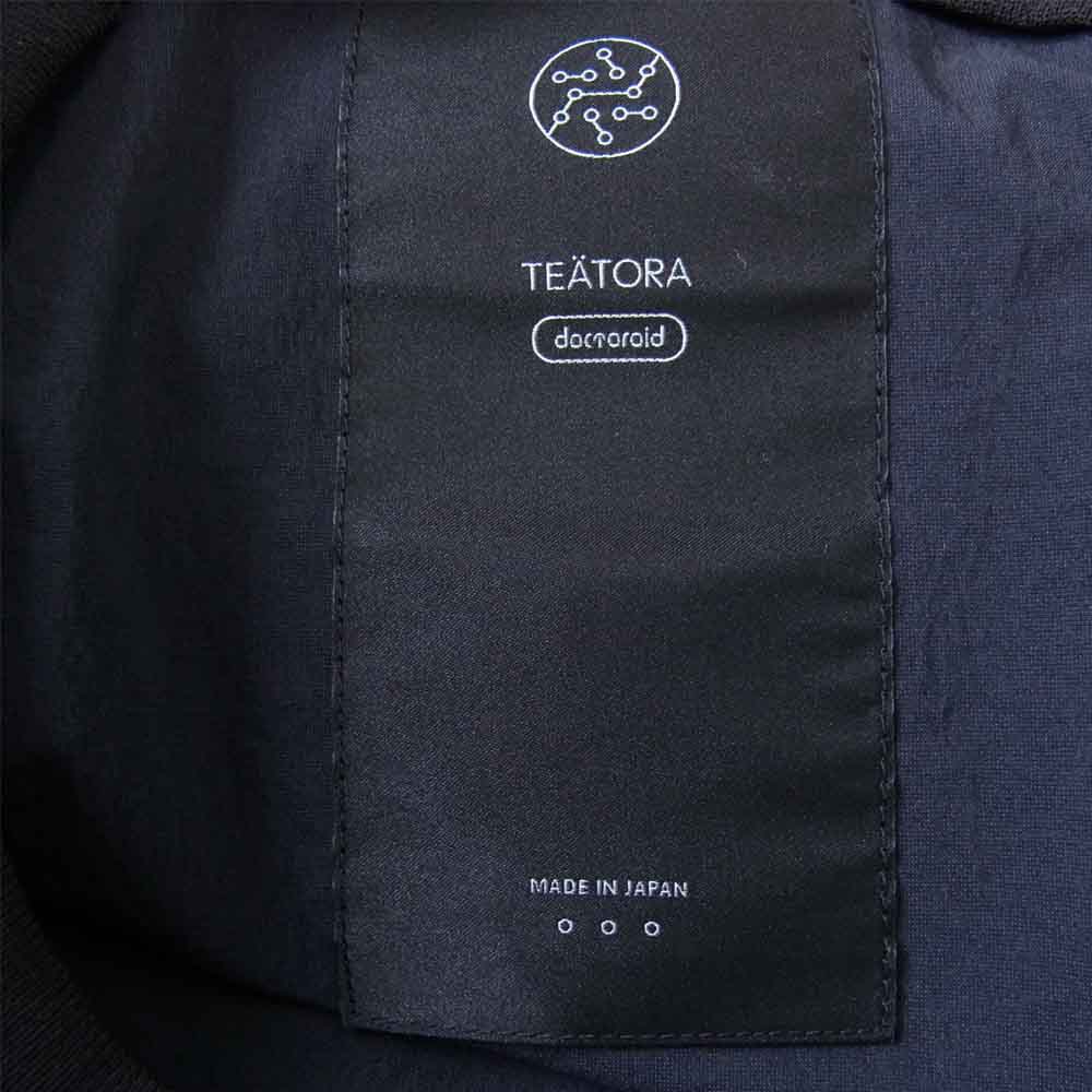 TEATORA テアトラ 21SS tt-TEE-DR CARTRIDGE TEE DR カートリッジ Tシャツ ドクトロイド ネイビー系【美品】【中古】