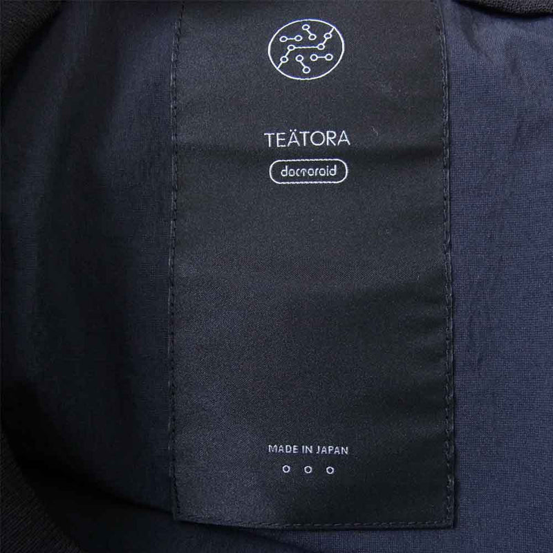 Tシャツ/カットソー(半袖/袖なし)美品 teatora テアトラ  CARTRIDGE TEE DOCTOROID