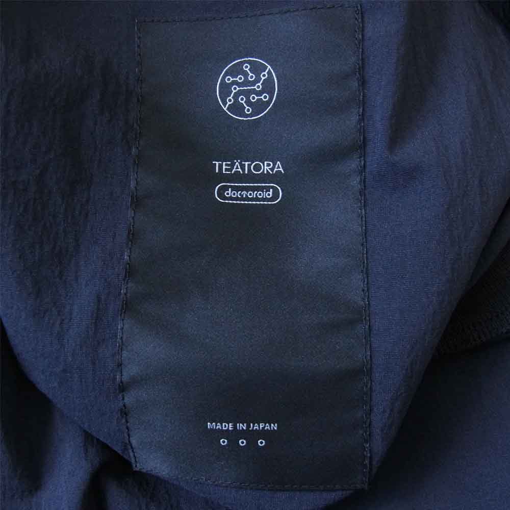 TEATORA テアトラ 21SS tt-TEE-DR CARTRIDGE TEE DR カートリッジ Tシャツ ドクトロイド ネイビー系【美品】【中古】