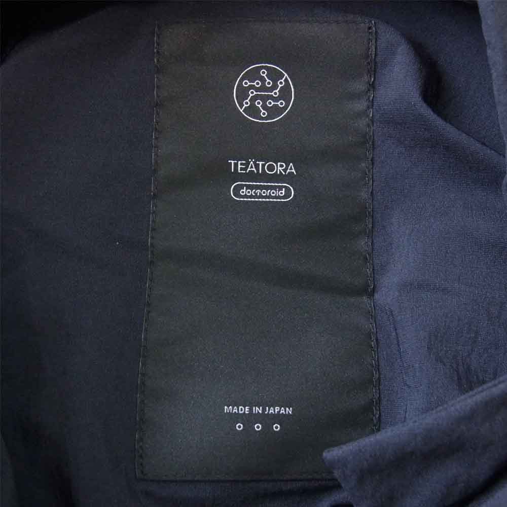 TEATORA テアトラ 21SS tt-POLO-DR CARTRIDGE POLO SHIRT DR カートリッジ ポロシャツ ドクトロイド ネイビー系【美品】【中古】