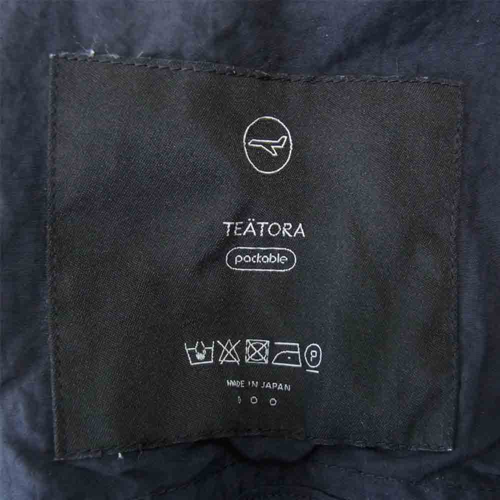 TEATORA テアトラ 21SS tt-004R-P Wallet Pants RESORT Packable ウォレット パンツ リゾート パッカブル ダークネイビー系【美品】【中古】