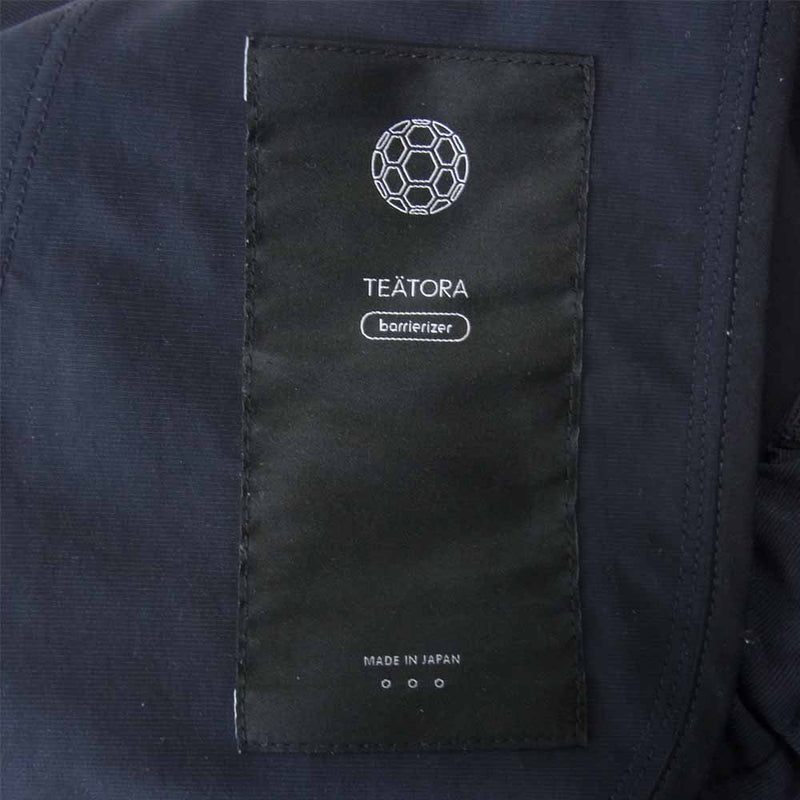 TEATORA テアトラ tt-004R-BR Wallet Pants RESORT barrieriz ウォレット パンツ リゾート バリアライザー ネイビー系【美品】【中古】