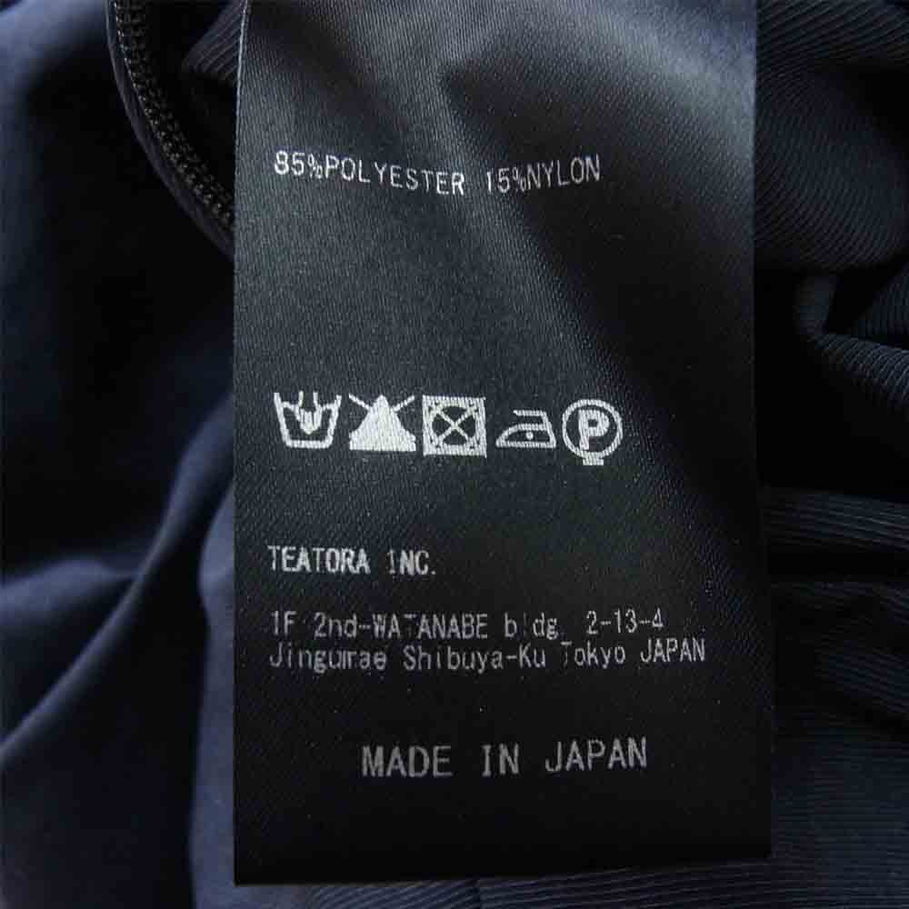TEATORA テアトラ tt-004R-BR Wallet Pants RESORT barrieriz ウォレット パンツ リゾート バリアライザー ネイビー系【美品】【中古】