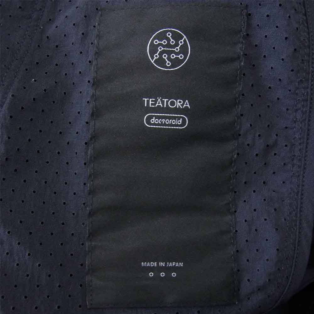 TEATORA テアトラ tt-004R-DR Wallet Pants RESORT DOCTOROID ウォレット パンツ リゾート ドクトロイド ネイビー系【美品】【中古】