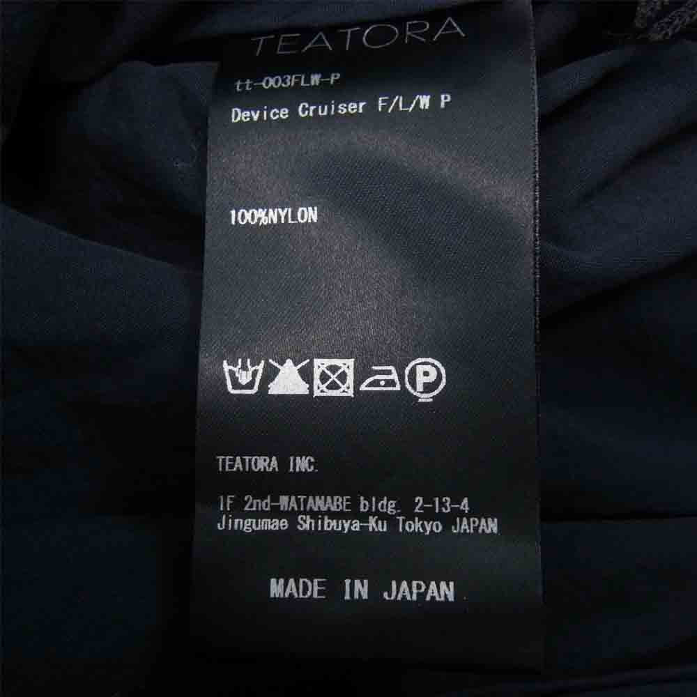 TEATORA テアトラ Device Cruiser F/L Packable デバイス クルーザー パッカブル ネイビー系【美品】【中古】