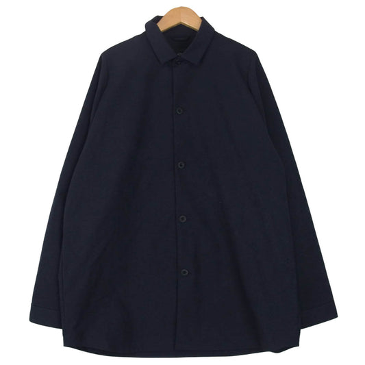 TEATORA テアトラ tt-SHT-BR Cartridge Shirt Barrierizer カートリッジ シャツ バリアライザー ネイビー系【美品】【中古】