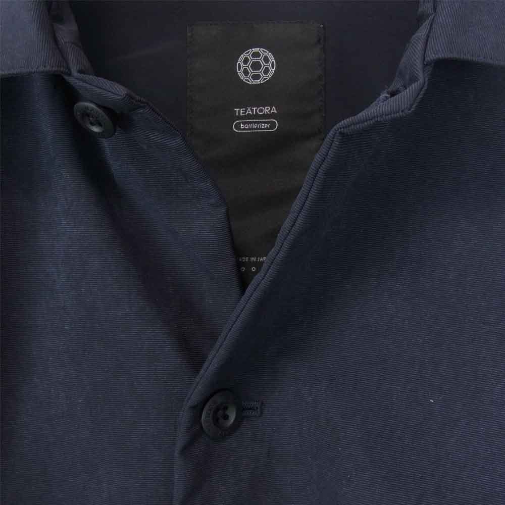 TEATORA テアトラ tt-SHT-BR Cartridge Shirt Barrierizer カートリッジ シャツ バリアライザー ネイビー系【美品】【中古】