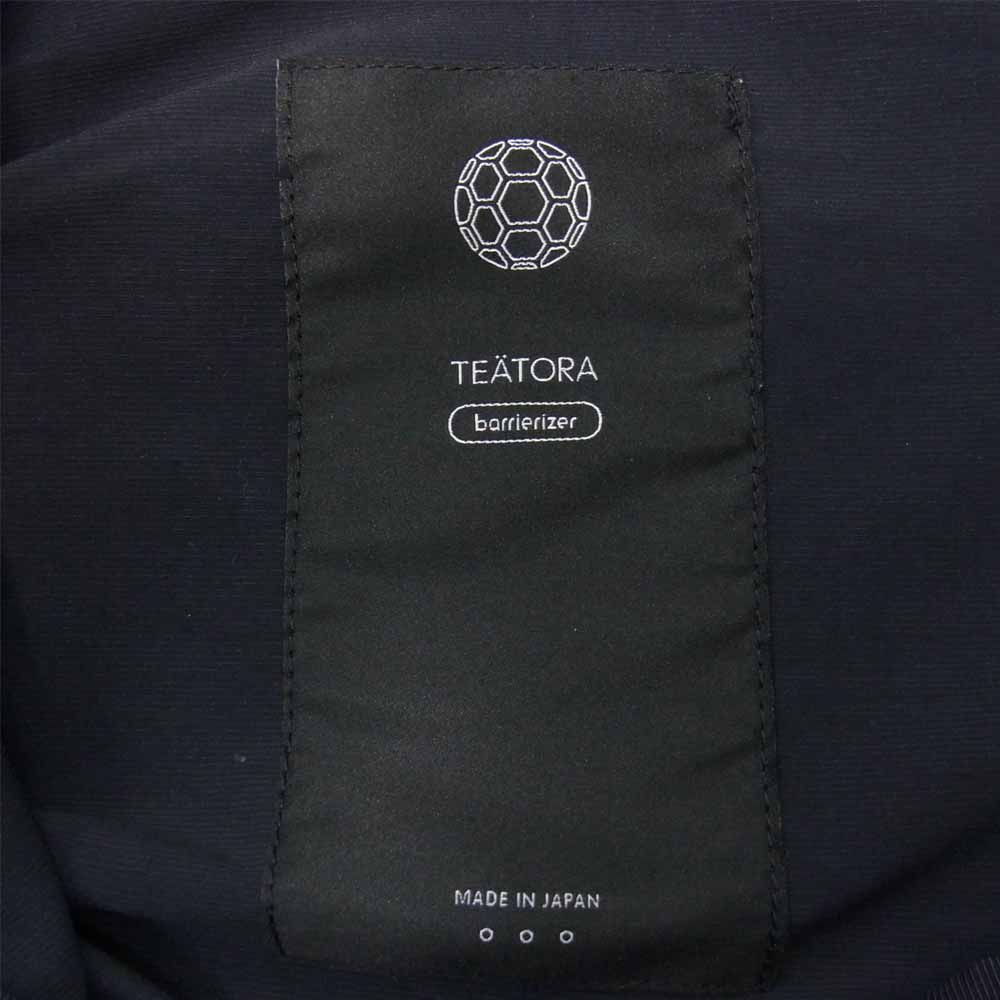 TEATORA テアトラ tt-SHT-BR Cartridge Shirt Barrierizer カートリッジ シャツ バリアライザー ネイビー系【美品】【中古】