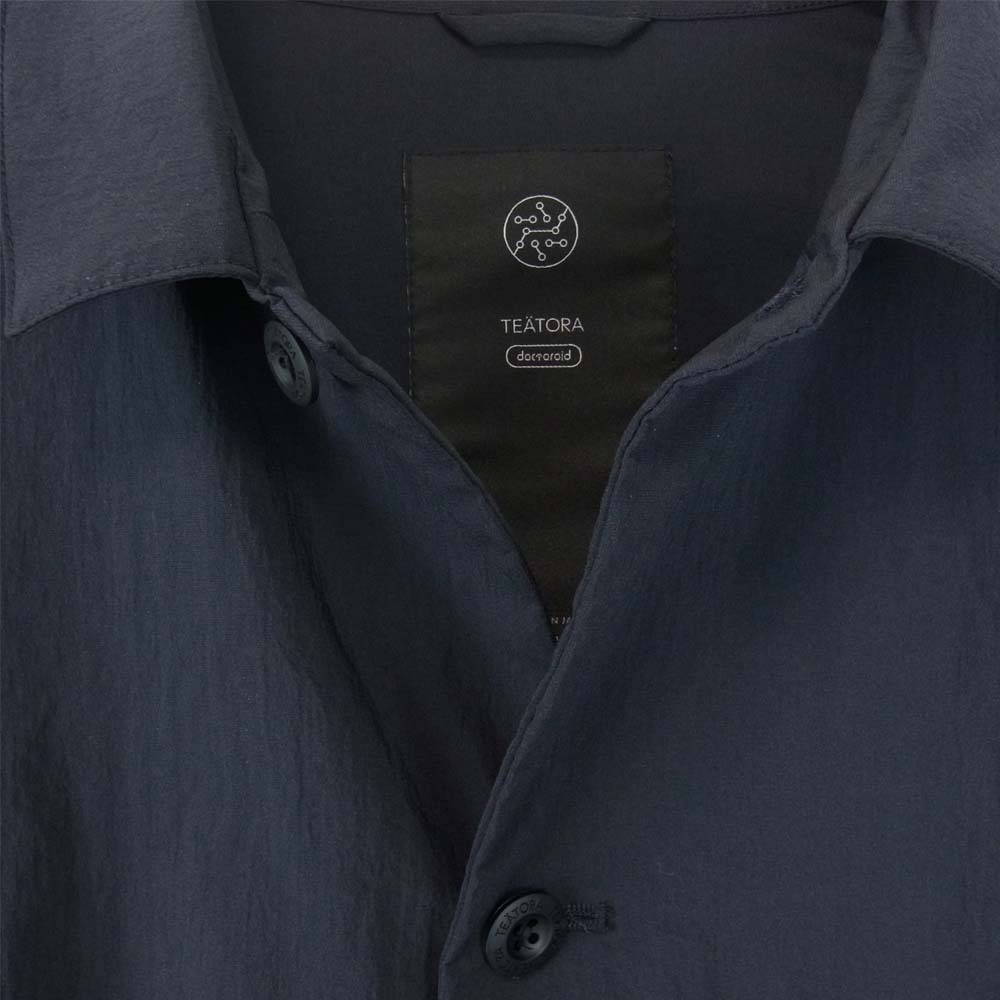 TEATORA テアトラ tt-SHT-DR CARTRIDGE SHIRT DOCTROID カートリッジ シャツ ドクトロイド ネイビー系【美品】【中古】