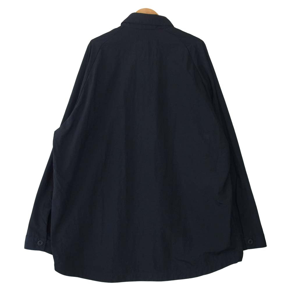 TEATORA テアトラ 21SS tt-SHT-P Cartridge Shirt Packable カートリッジ シャツ パッカブル ネイビー系【美品】【中古】