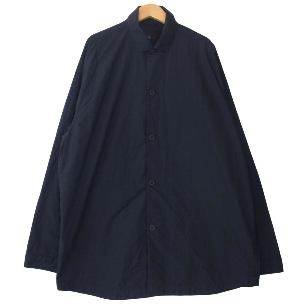 TEATORA テアトラ tt-SHT-P Cartridge Shirt Packable カートリッジ シャツ パッカブル ネイビー系【美品】【中古】