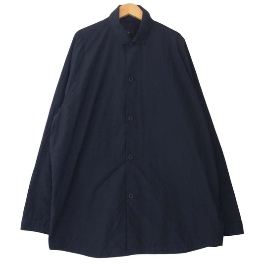 TEATORA テアトラ tt-SHT-P Cartridge Shirt Packable カートリッジ シャツ パッカブル ネイビー系【美品】【中古】