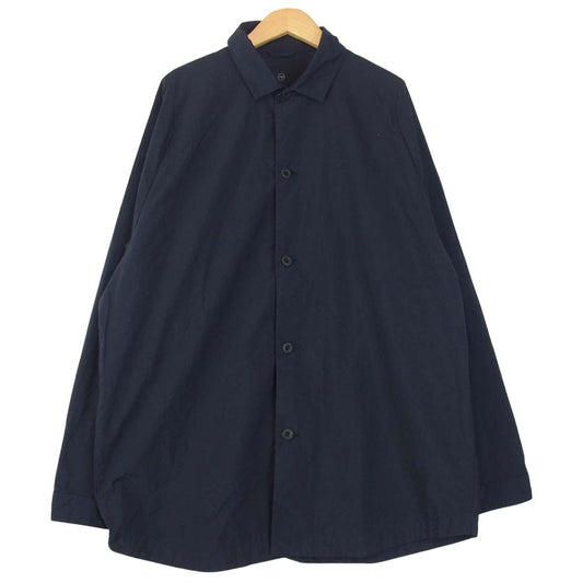 TEATORA テアトラ tt-SHT-P Cartridge Shirt Packable カートリッジ シャツ パッカブル ネイビー系【美品】【中古】