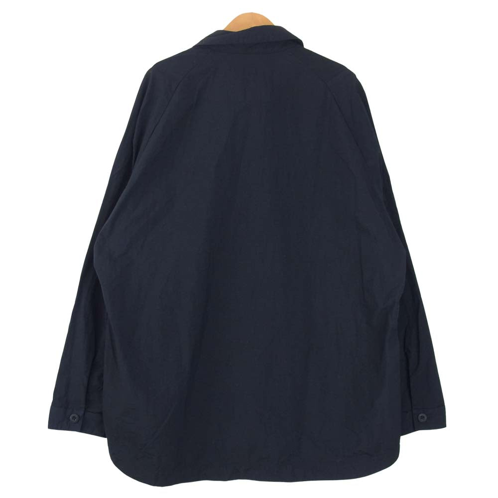 TEATORA テアトラ tt-SHT-P Cartridge Shirt Packable カートリッジ シャツ パッカブル ネイビー系【美品】【中古】