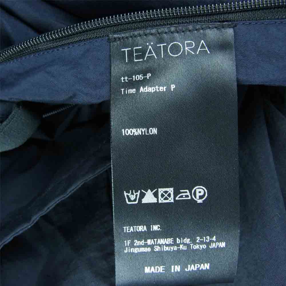 TEATORA テアトラ tt-105-P Time Adapter Packable タイムアダプター パッカブル コート ダークネイビー系 3【中古】