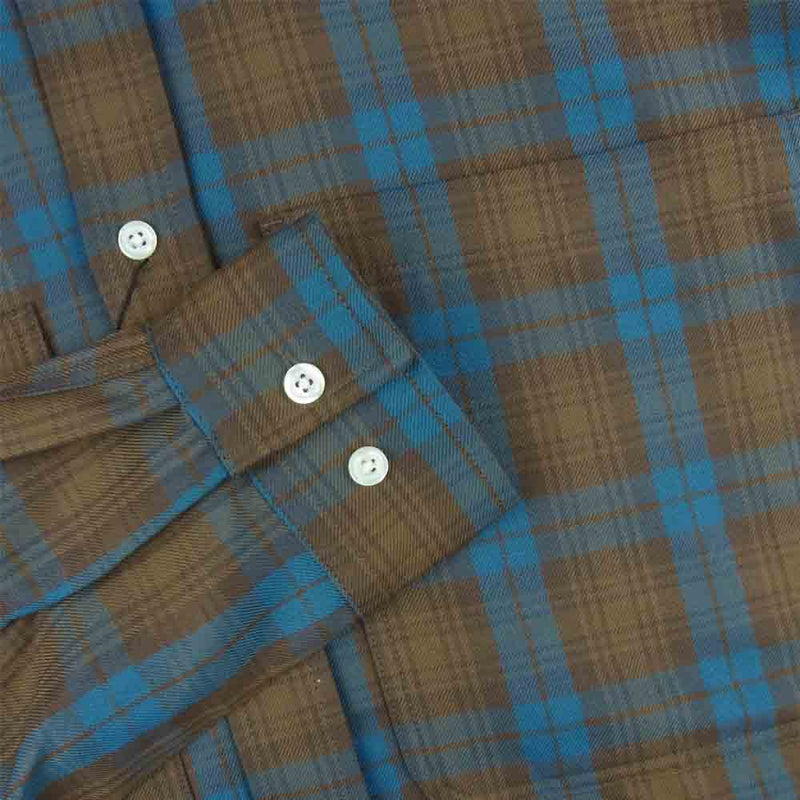 ダイワピア BEB-88021W TECH FLANNEL WORKER'S SHIRTS テック フランネル ワーカーズ 長袖 シャツ ブラウン系 L【新古品】【未使用】【中古】