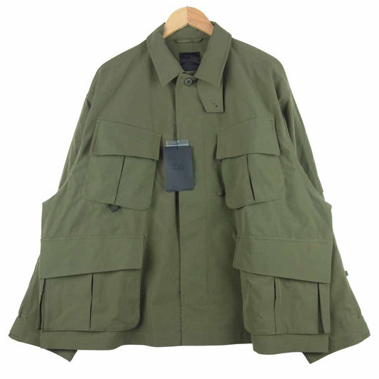 ダイワピア BJ-26021W TECH JUNGLE FATIGUE JACKET (RIP-STOP) テック ジャングル ファティーグ ジャケット リップストップ カーキ系 L【新古品】【未使用】【中古】
