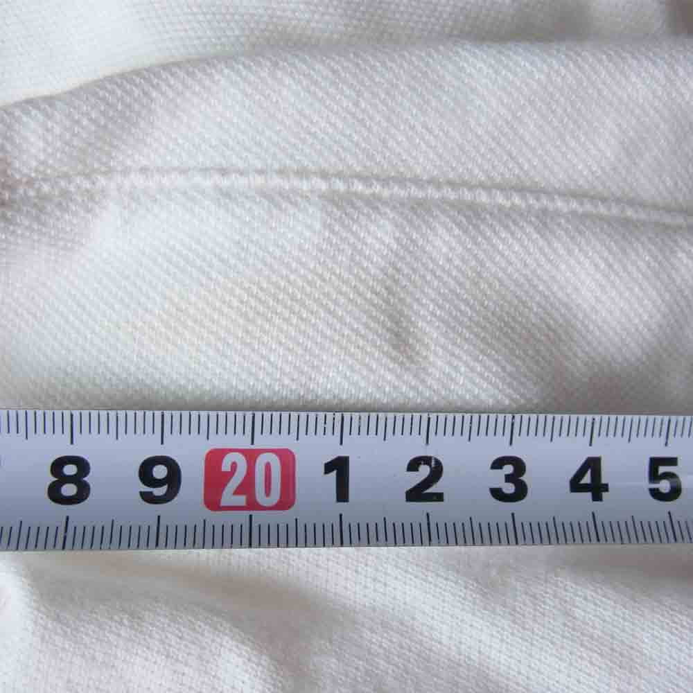 EVISU エヴィス YAMANE ヤマネ 山根 POLO SHIRTS WHITE ポロ ホワイト系 38【中古】