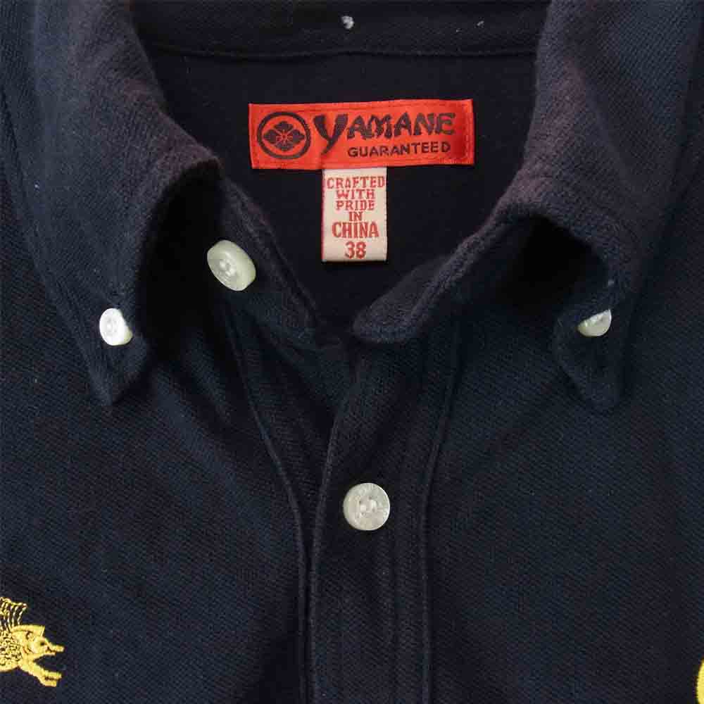 EVISU エヴィス YAMANE ヤマネ 山根 POLO SHIRTS NAVY ポロ ネイビー系 38【中古】