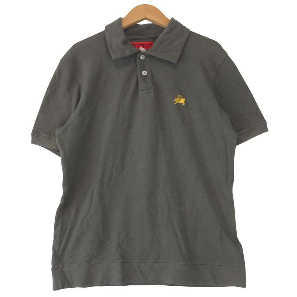 EVISU エヴィス YAMANE ヤマネ 山根 POLO SHIRTS OLIVE ポロ カーキ系 38【中古】