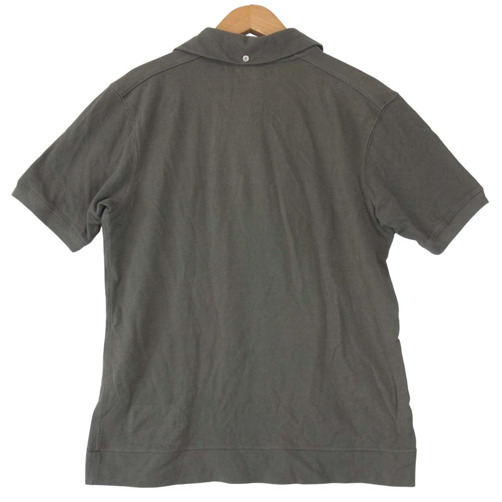EVISU エヴィス YAMANE ヤマネ 山根 POLO SHIRTS OLIVE ポロ カーキ系 38【中古】