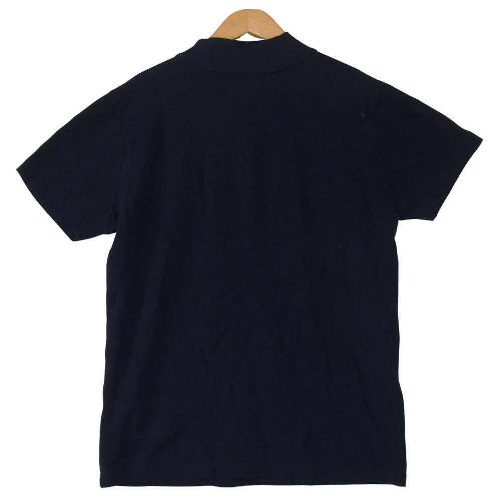 EVISU エヴィス YAMANE ヤマネ 山根 モックネック Tシャツ ネイビー系 38【中古】