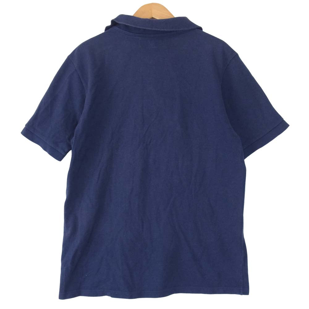 EVISU エヴィス フランス製 YAMANE ヤマネ 山根 POLO SHIRTS NAVY ポロ ネイビー系 1【中古】