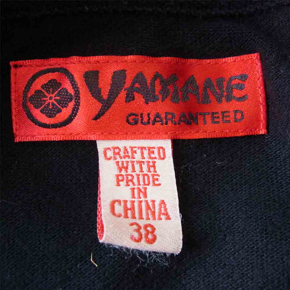 EVISU エヴィス YAMANE ヤマネ 山根 POLO SHIRTS BLACK ポロ ブラック系 38【中古】