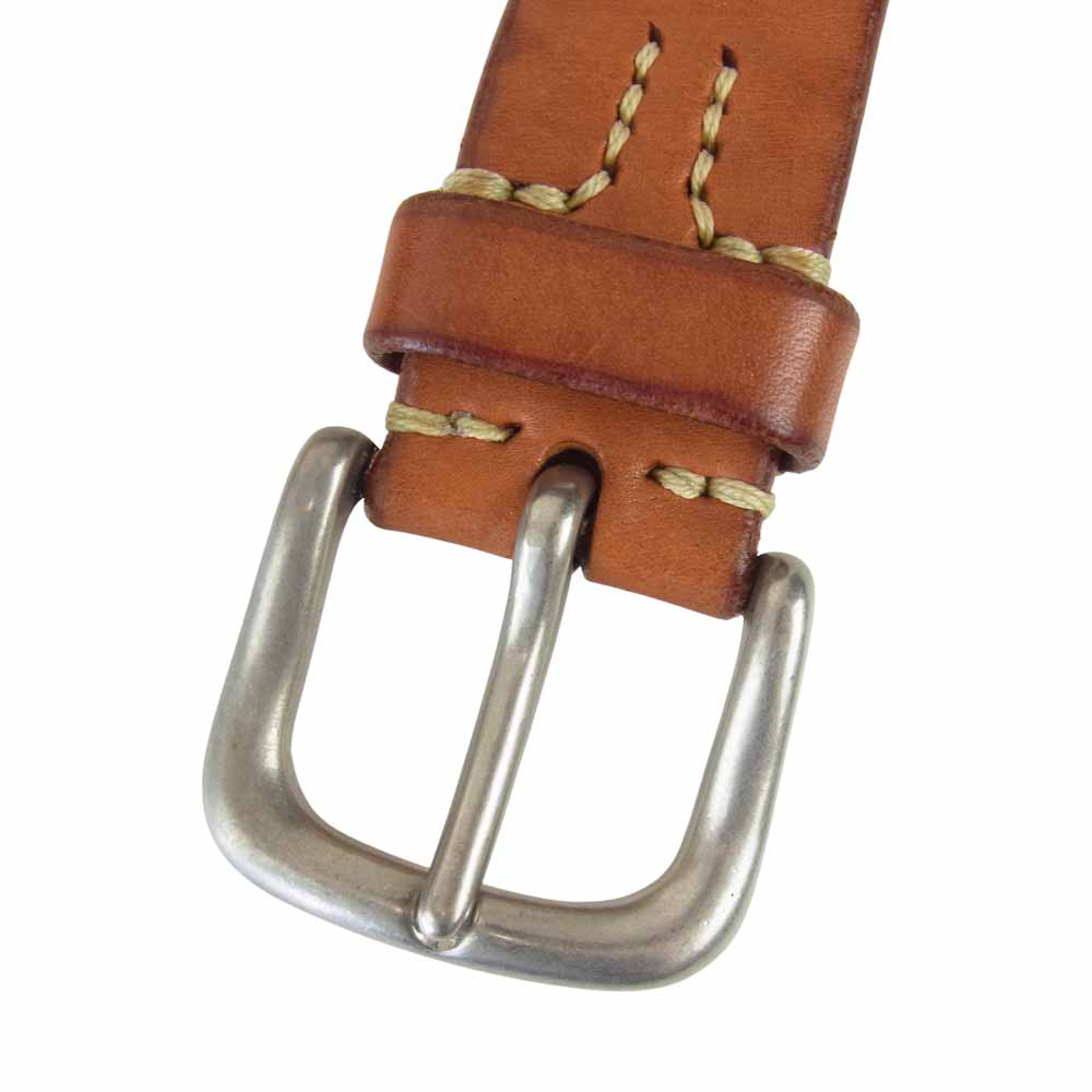 The REAL McCOY'S ザリアルマッコイズ JOE McCOY ジョー マッコイ BEND LEATHER BELT ベンズレザー ブラウン系 34【中古】