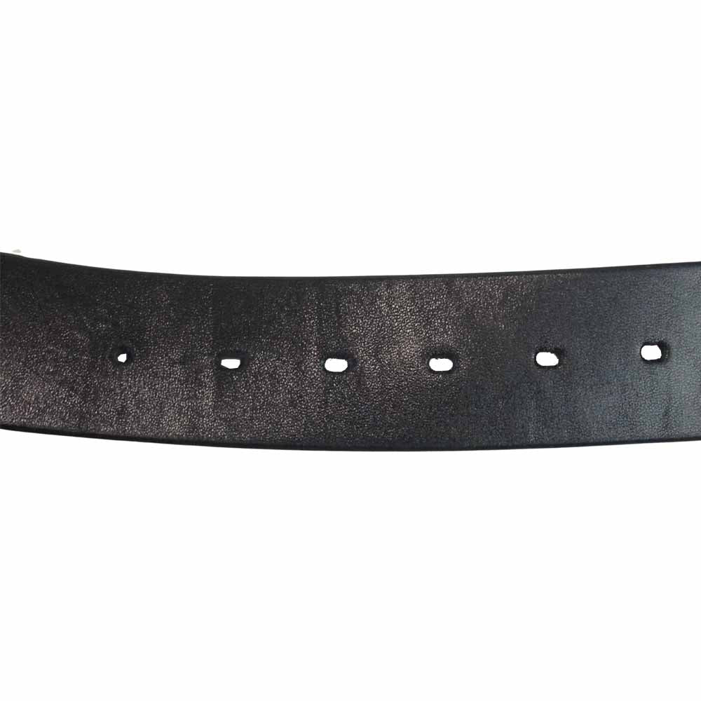 The REAL McCOY'S ザリアルマッコイズ BUCO ブコ HORSEHIDE BUTTOCK CURVE BELT ホースハイド バトック ギャリソン シングルピン ブラック系 34【中古】