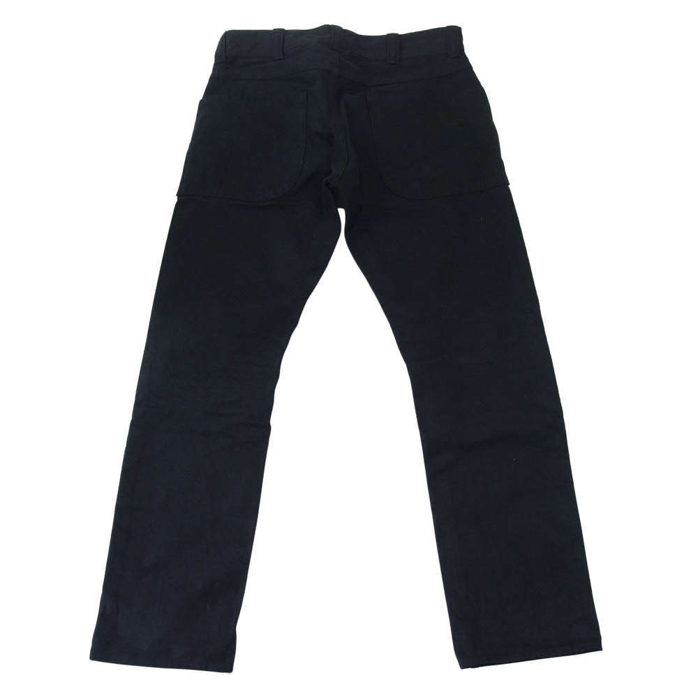 LANGLITZ LEATHERS ラングリッツレザーズ 日本製 B.D Competition Breeches 13oz ブラックデニム コンペティション ブラック系 32【中古】