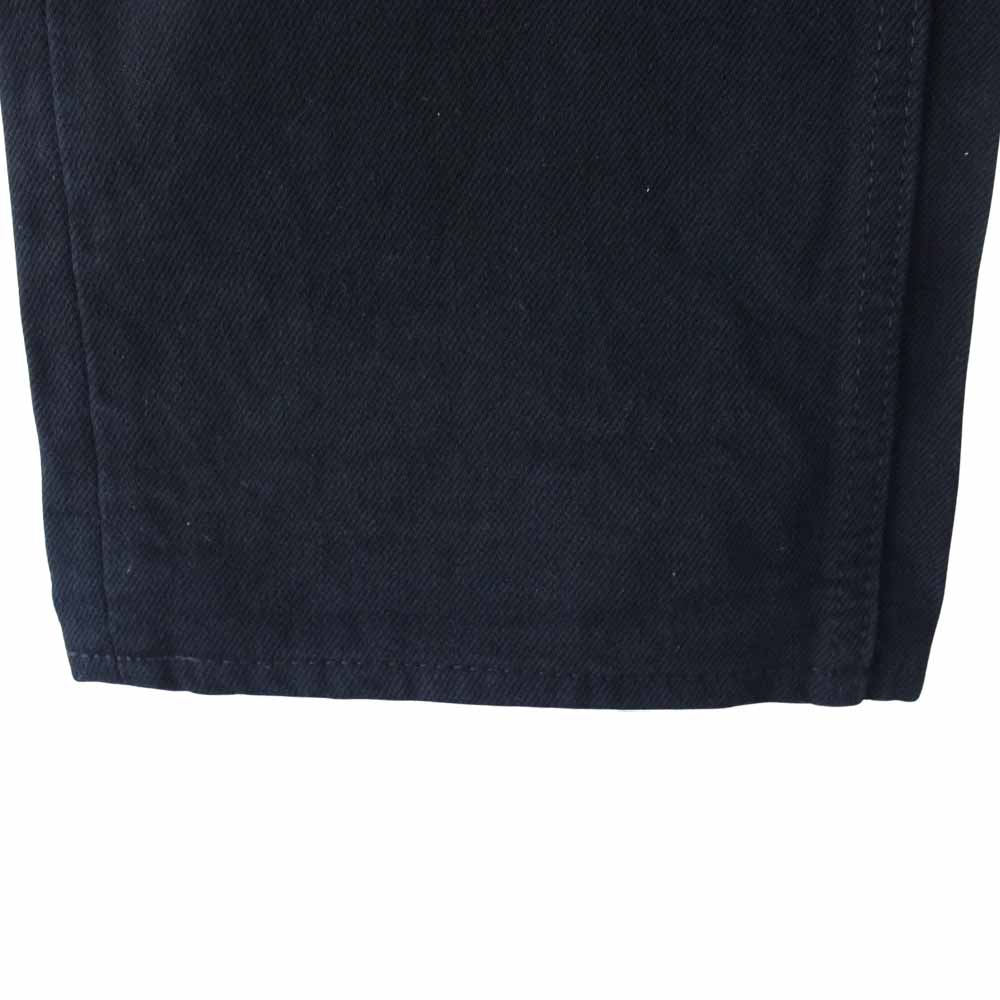 LANGLITZ LEATHERS ラングリッツレザーズ 日本製 B.D Competition Breeches 13oz ブラックデニム コンペティション ブラック系 32【中古】