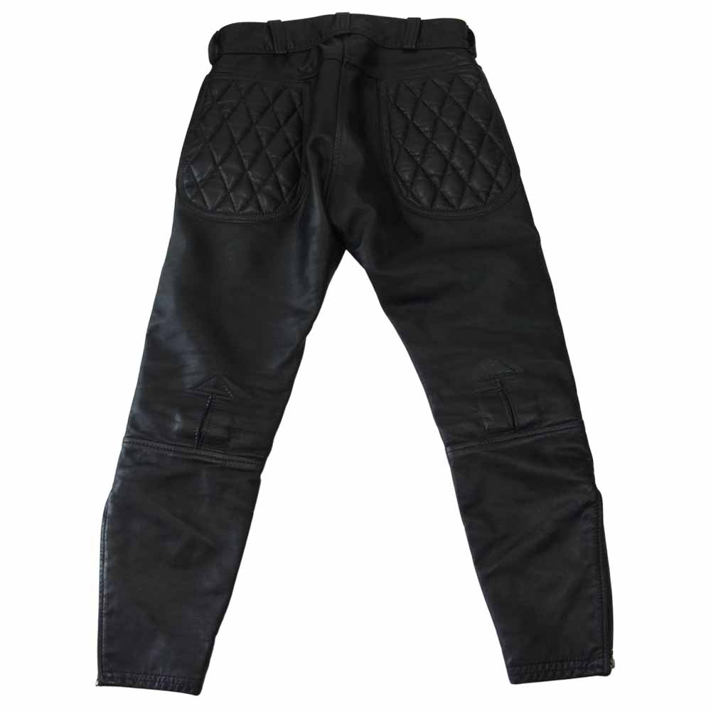 LANGLITZ LEATHERS ラングリッツレザーズ  Padded Competition Breeches パッデッド コンペティション ブリーチーズ レザー ブラック系【美品】【中古】