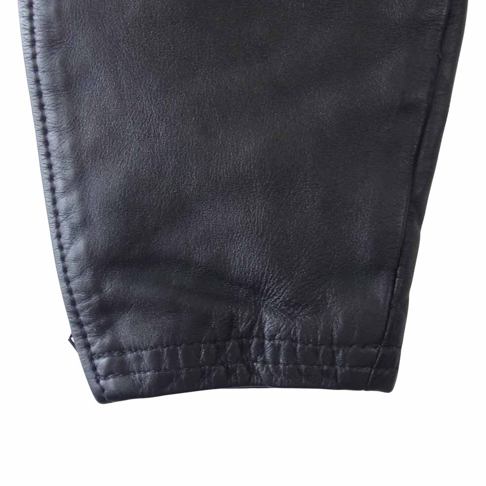 LANGLITZ LEATHERS ラングリッツレザーズ  Padded Competition Breeches パッデッド コンペティション ブリーチーズ レザー ブラック系【美品】【中古】