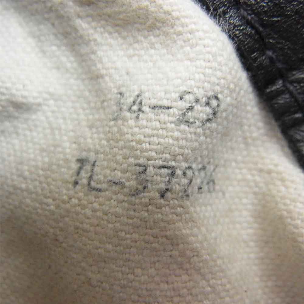LANGLITZ LEATHERS ラングリッツレザーズ  Padded Competition Breeches パッデッド コンペティション ブリーチーズ レザー ブラック系【美品】【中古】