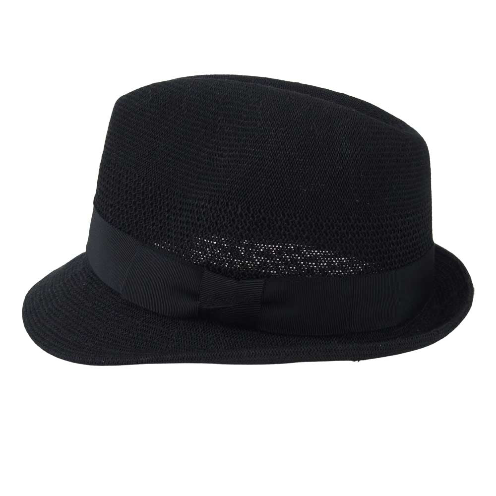 ボルサリーノ ストロー ハット 57.5㎝【中古】