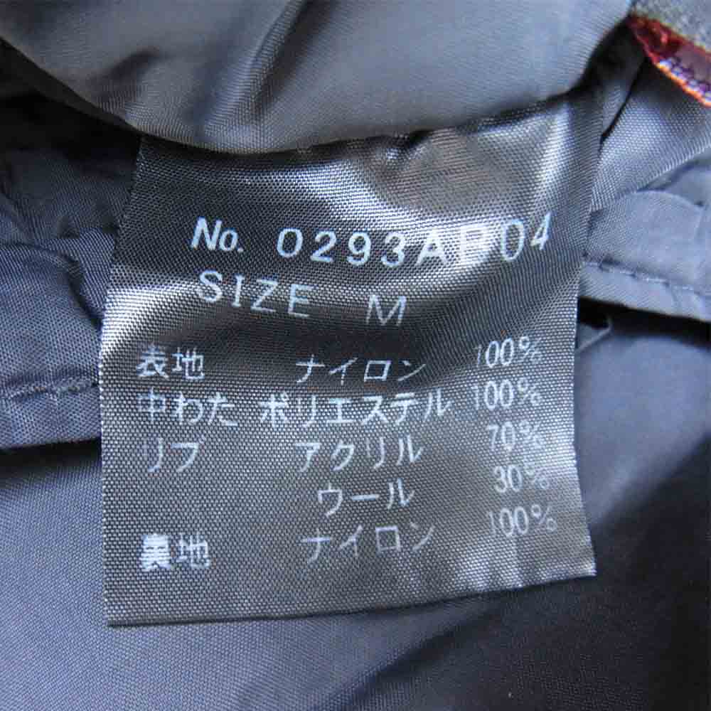 HYSTERIC GLAMOUR ヒステリックグラマー 0293AB04 裏地プリント プリマロフト ナイロン ジャケット ダークネイビー系 M【中古】
