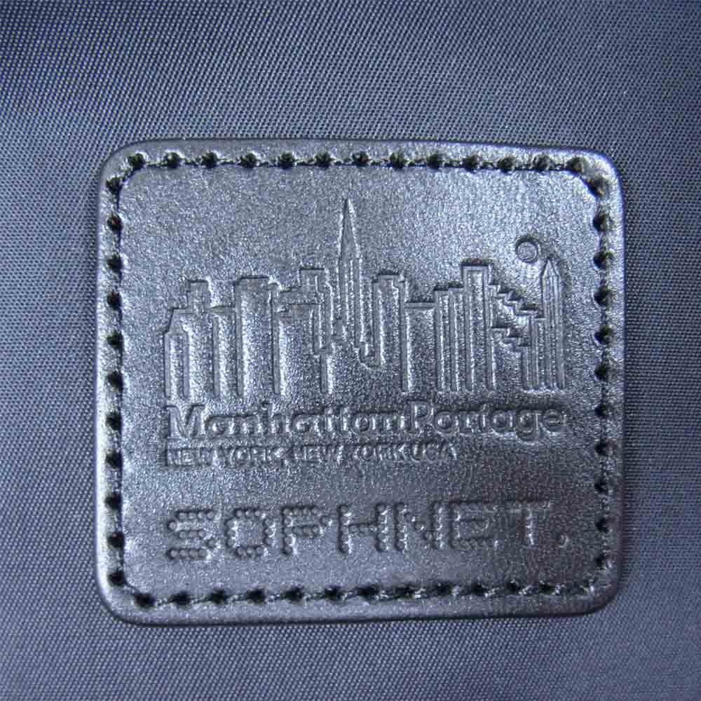 SOPHNET. ソフネット × Manhattan Portage マンハッタンポーテージ メッセンジャー バッグ ブラック系【中古】